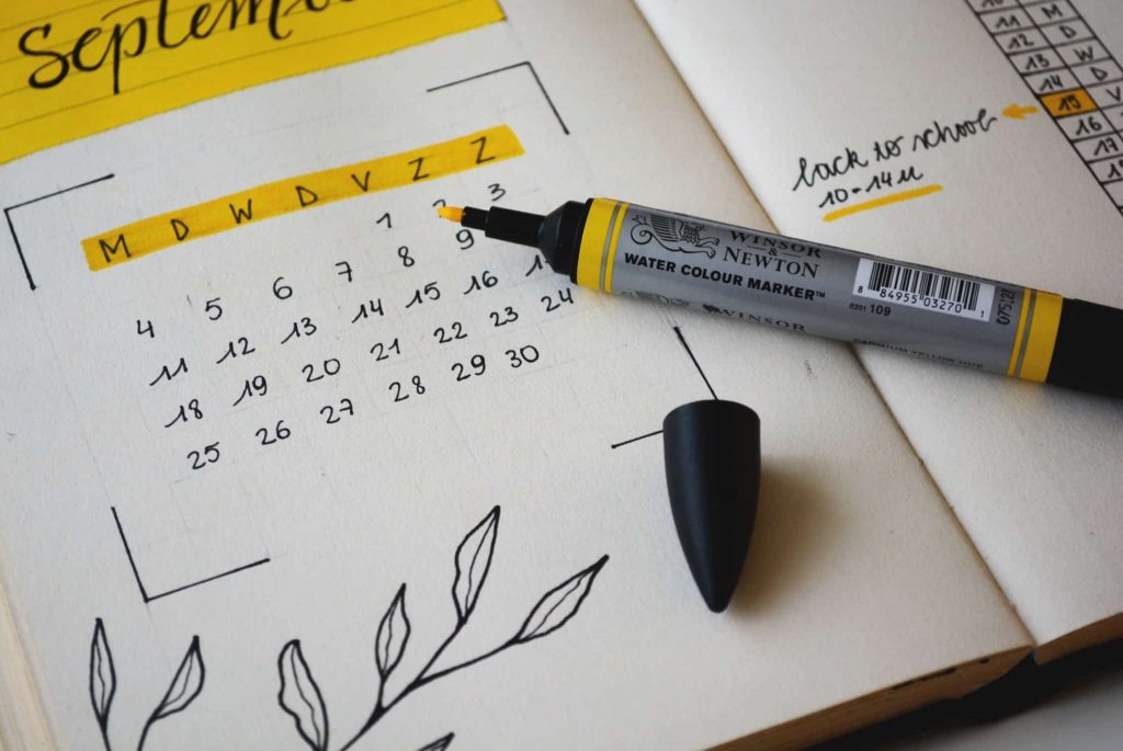 Plane Deinen Tag mit Kalender